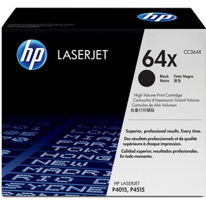 HP 64X (CC364X) Original Laser Toner Cartridge - Single Pack - Black - 1 Each Product Image 