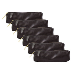 PUKKA PAD Pencil Case, 7.9" x 2" x 2", Black View Product Image