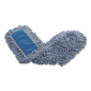 Rubbermaid Commercial Dust Mop Head, Synthetic Blend, 48" Width, Blue View Product Image