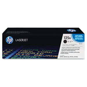 HP 125A, (CB540A) Black Original LaserJet Toner Cartridge View Product Image