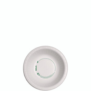 SOLO Compostable Paper Dinnerware, ProPlanet Seal, Bowl, 12 oz, White, 125/Pack View Product Image
