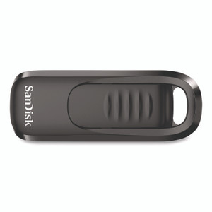 SanDisk Ultra Slider USB 3.2 Type C Flash Drive, 64 GB, Black View Product Image