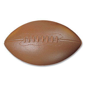 Champion Sports Coated Foam Sport Ball, For Football, Playground Size, Brown View Product Image