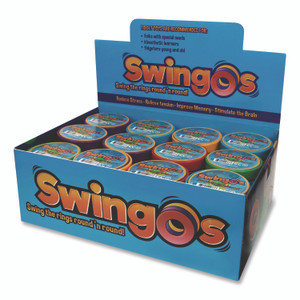 TPG Creations Swingos Fidget Toy, Small, Assorted Colors, 24/Carton View Product Image