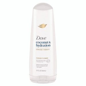 Dove Coconut Conditioner, 12 oz Bottle, 6/Carton View Product Image