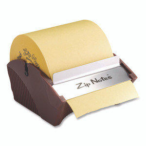 Zip Notes Manual Sticky Notes Dispenser, For 3 x 3 Pads, Burgundy, Includes 150 ft Roll of Sticky Notes View Product Image