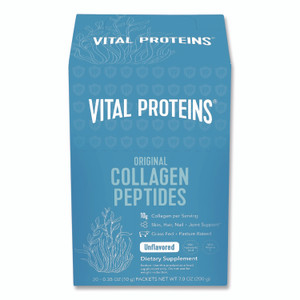 VITAL PROTEINS Collagen Peptides Powder, Unflavored, 0.3 oz Packet, 20/Box View Product Image