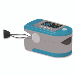 Veridian Healthcare Fingertip Pulse Oximeter, Blue/Gray View Product Image