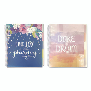 Carolina Pad Silver Lining Five-Subject Spiral Notebook, Medium/College Rule, Randomly Assorted Cover Color/Design, (150) 11 x 9 Sheets View Product Image
