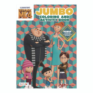 Bendon Despicable Me 4 Jumbo Coloring and Activity Book, 10.75 x 7.75, 64 Pages View Product Image