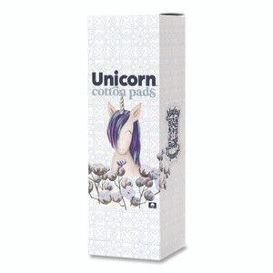 Unicorn Cotton Maxi Pads with Wings, Regular Absorbency, 40 Pads/Cartridge, 6 Cartridges/Pack View Product Image