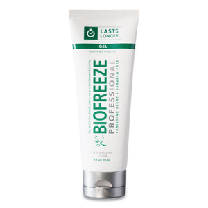 BIOFREEZE Fast Acting Menthol Pain Relief Topical Analgesic, Green Gel, 4 oz Tube View Product Image