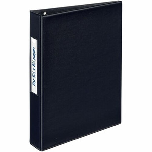 Avery Mini Durable Binder - 1" Binder Capacity - 8 1/2" x 5 1/2" Sheet Size - 175 Sheet Capacity - 3 Ring(s) - Fastener(s): Round Ring Product Image 
