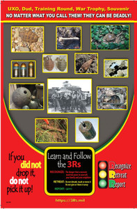 3Rs Poster – Souvenir Vertical 01 – Large 18 x 24" View Product Image