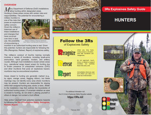 SAFETY GUIDES, HUNTERS GUIDE, 8.5X11" TRI-FOLD EN View Product Image