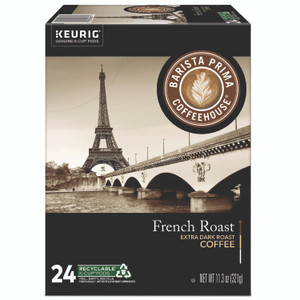 Barista Prima Coffeehouse French Roast K-Cups Coffee Pack, 24/Box View Product Image