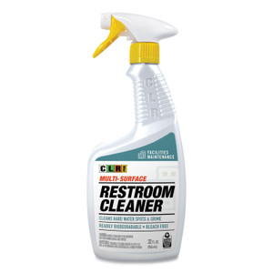 CLR PRO Restroom Cleaner, 32 oz Pump Spray, 6/Carton (JELBATH32PRO) View Product Image