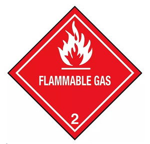 LABEL - FLAMMABLE GAS  500/RL Product Image 