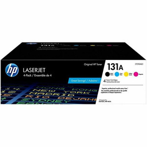 HP 131A Original Laser Toner Cartridge - Combo Pack - Black, Cyan, Magenta, Yellow - 4 / Carton Product Image 