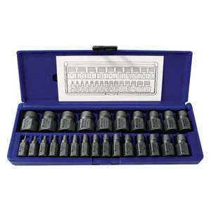 Stanley Products Hex Head Multi-Spline Screw Extractors - 532 Series - Plastic Case Sets 585-53227 (585-53227) Product Image 