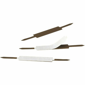 Smead Self-Adhesive Fasteners - 1" Size Capacity - for Folder, Binder - Self-adhesive - Brown - Steel Product Image 