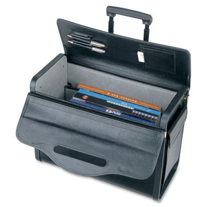 Lorell Travel/Luggage Case (Roller) Travel Essential, Book, File Folder - Black - (LLR61613) View Product Image