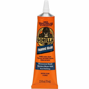 Gorilla Fabric Glue - 2.50 fl oz - Clear Product Image 