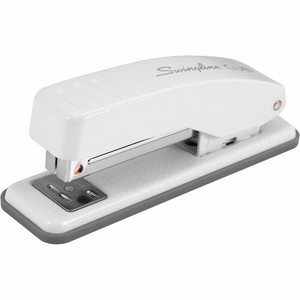 Swingline Cub Compact Stapler - Staples Upto 20 Sheet - Holds Upto 105 Staple - Half Strip - Electric Artic White - Metal Product Image 