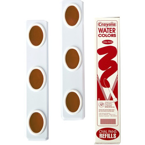 Crayola Watercolor Paint Refill - Brown - Washable Product Image 