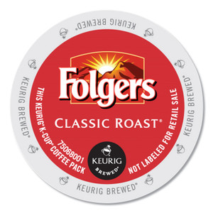 Folgers Gourmet Selections Classic Roast Coffee K-Cups, 24/Box (GMT6685) View Product Image