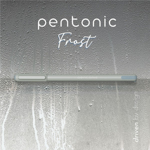 Pentonic Frosted Barrel Ballpoint Pens - 0.7 mm Fine Pen Point - (PNTPEN13086) Product Image 