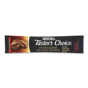 Nescaf Taster's Choice House Blend Instant Coffee, 0.1oz Stick, 6/Box, 12Box/Carton (NES32486) View Product Image