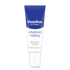 Vaseline Lip Therapy Advanced Lip Balm, Original, 0.35 oz Tube, 72/Carton (UNI75000CT) View Product Image