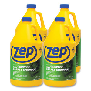Zep Commercial Concentrated All-Purpose Carpet Shampoo, Unscented, 1 gal, 4/Carton View Product Image