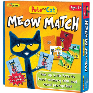 Teacher Created Resources Pete The Cat Meow Match Game - 78 Card(s) - Animal - Matching Product Image 