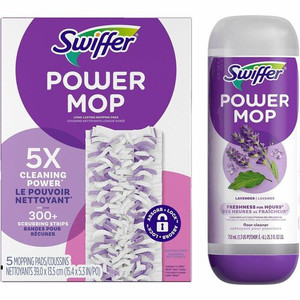 Swiffer PowerMop Refill Pack - Purple Product Image 