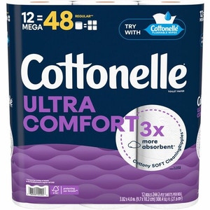 Kimberly-Clark Professional Ultra Comfort Toilet Paper - 2 Ply - White - Paper, Fiber - (KCC55494) Product Image 