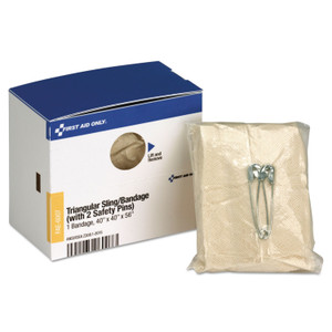 First Aid Only SmartCompliance Triangular Sling/Bandage, 40 x 40 x 56 View Product Image
