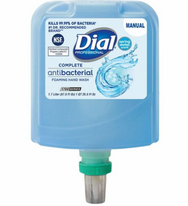 Dial Complete Foaming Hand Wash - Spring Water Scent - 30 fl oz - Bottle Dispenser - Kill Germs - Hand Product Image 