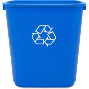 Genuine Joe 28-1/2 Quart Recycle Wastebasket - 7.13 gal Capacity - (GJO57257) Product Image 