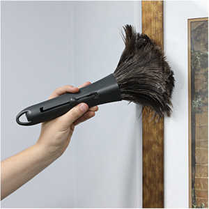 Genuine Joe Retractable Feather Duster - Plastic Handle - (GJO90218) View Product Image