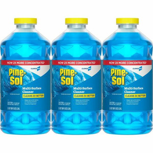 CloroxPro Pine-Sol Multi-Surface Cleaner - For Multi Surface - Concentrate - Liquid - 80 fl oz (2.5 quart) - Sparkling Wave Scent Product Image 