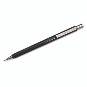 AbilityOne 7520011324996, SKILCRAFT Fidelity Push-Action Mechanical Pencil, 0.7 mm, F (#2.5), Black Lead, Black Barrel, Dozen View Product Image