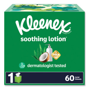 Kleenex Soothing Lotion Tissues - 3 Ply - (KCC54271) View Product Image