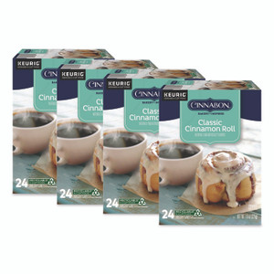 Cinnabon K-Cup, Pod Classic Cinnamon Roll Coffee - Compatible with Keurig Brewer - (GMT6305CT) Product Image 
