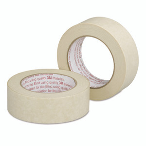 AbilityOne 7510002666709, SKILCRAFT General Purpose Masking Tape, 3" Core, 1.5" x 60 yds, Beige View Product Image