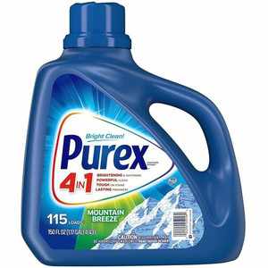 Purex Ultra Laundry Detergent - For Clothing - Concentrate - 149.8 fl oz (4.7 quart) - Mountain Breeze Scent - Recommended For: Dirt Remover, Stain Remover Product Image 
