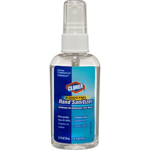 Clorox Commercial Solutions Hand Sanitizer Spray - 2 fl oz - Spray Bottle Dispenser - Kill Germs - Hand - Moisturizing - (CLO02174) Product Image 
