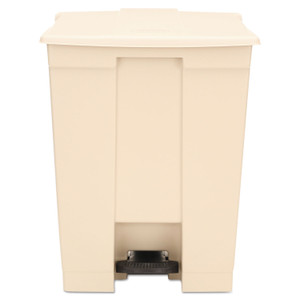 Rubbermaid Commercial Legacy Step-On Receptacle, 18 gal, Polyethylene, Beige (RCP614500BG) View Product Image