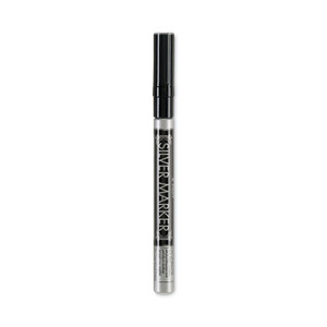 Pilot Creative Art and Crafts Marker, Medium Brush Tip, Silver (PIL41800) View Product Image